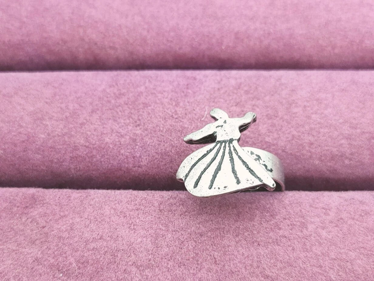 Anatolian Handmade Rings – Handmade Silver-Plated Turkish Ring
