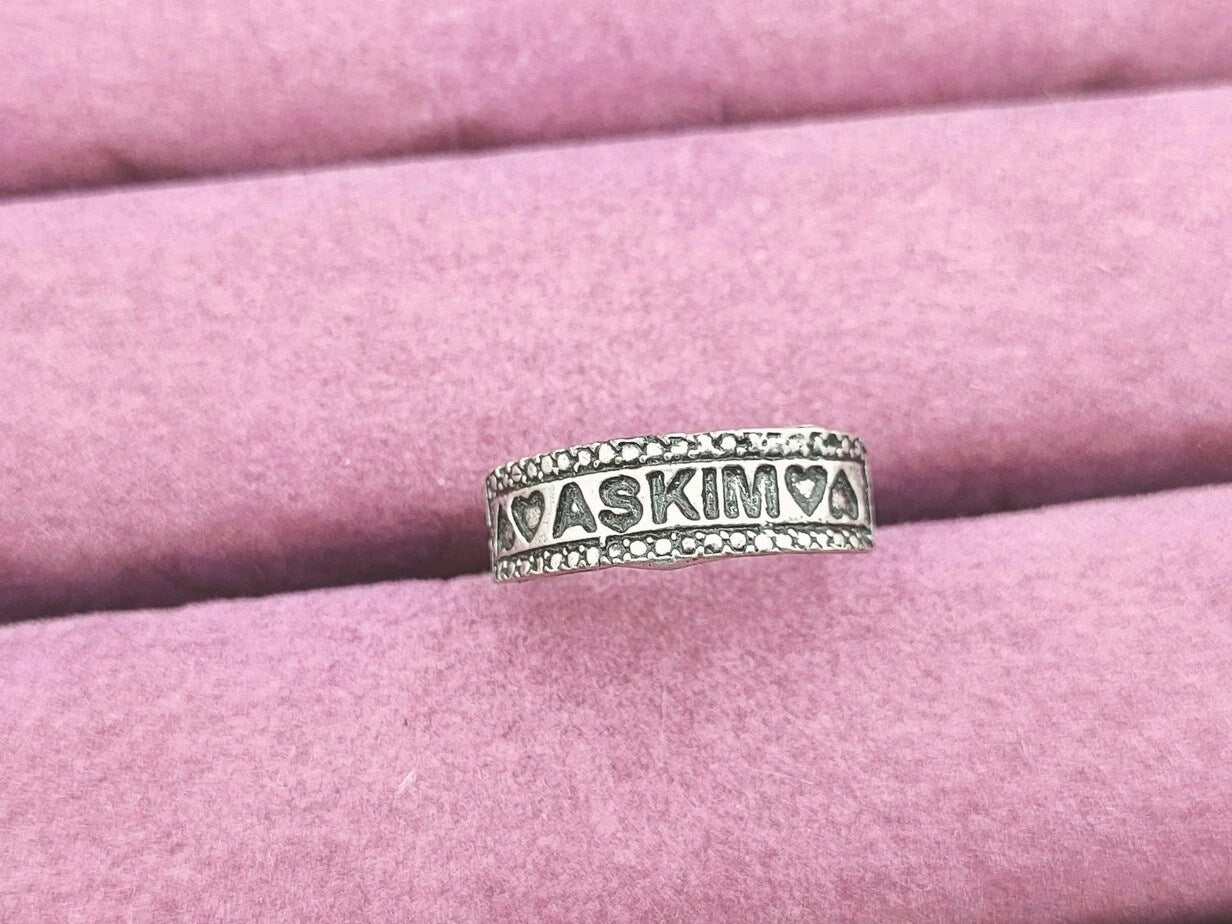 Anatolian Handmade Rings – Handmade Silver-Plated Turkish Ring
