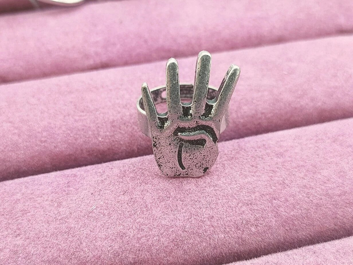 Anatolian Handmade Rings – Handmade Silver-Plated Turkish Ring
