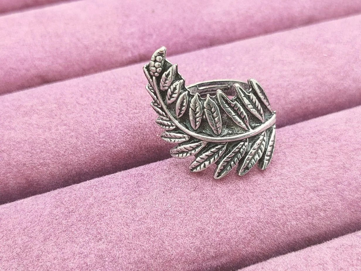 Anatolian Handmade Rings – Handmade Silver-Plated Turkish Ring
