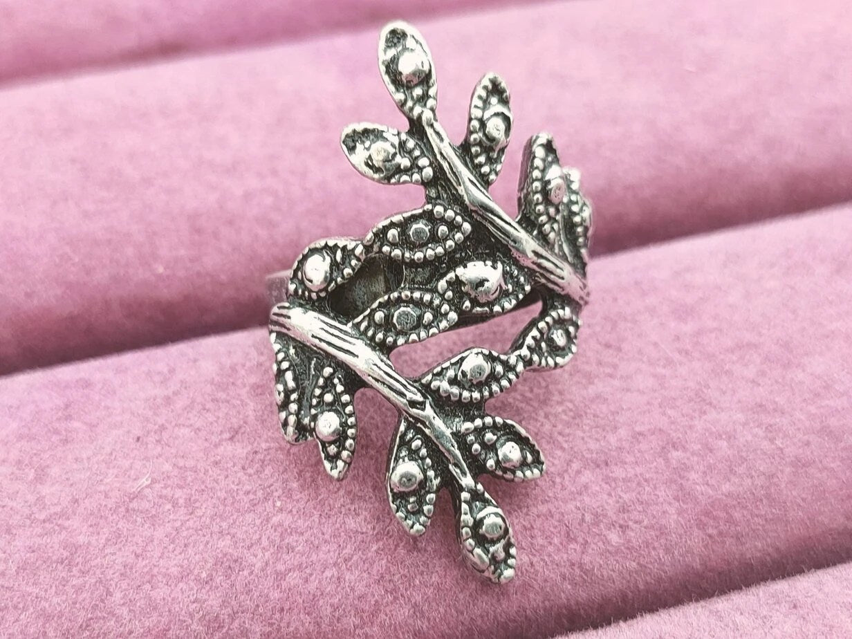 Anatolian Handmade Rings – Handmade Silver-Plated Turkish Ring