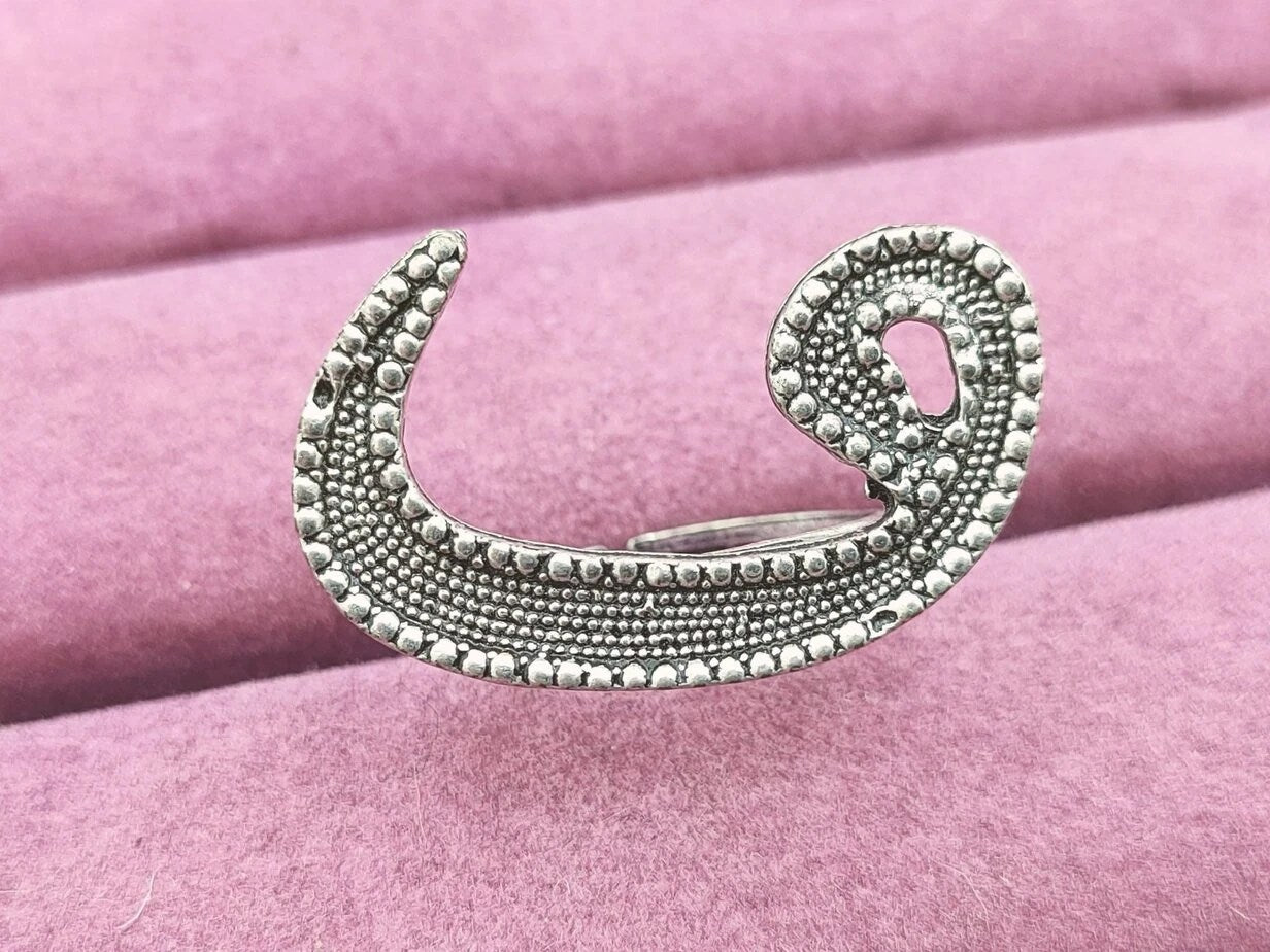 Anatolian Handmade Rings – Handmade Silver-Plated Turkish Ring