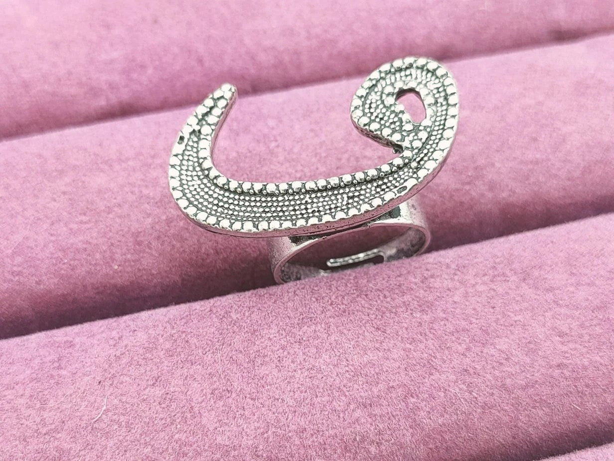 Anatolian Handmade Rings – Handmade Silver-Plated Turkish Ring