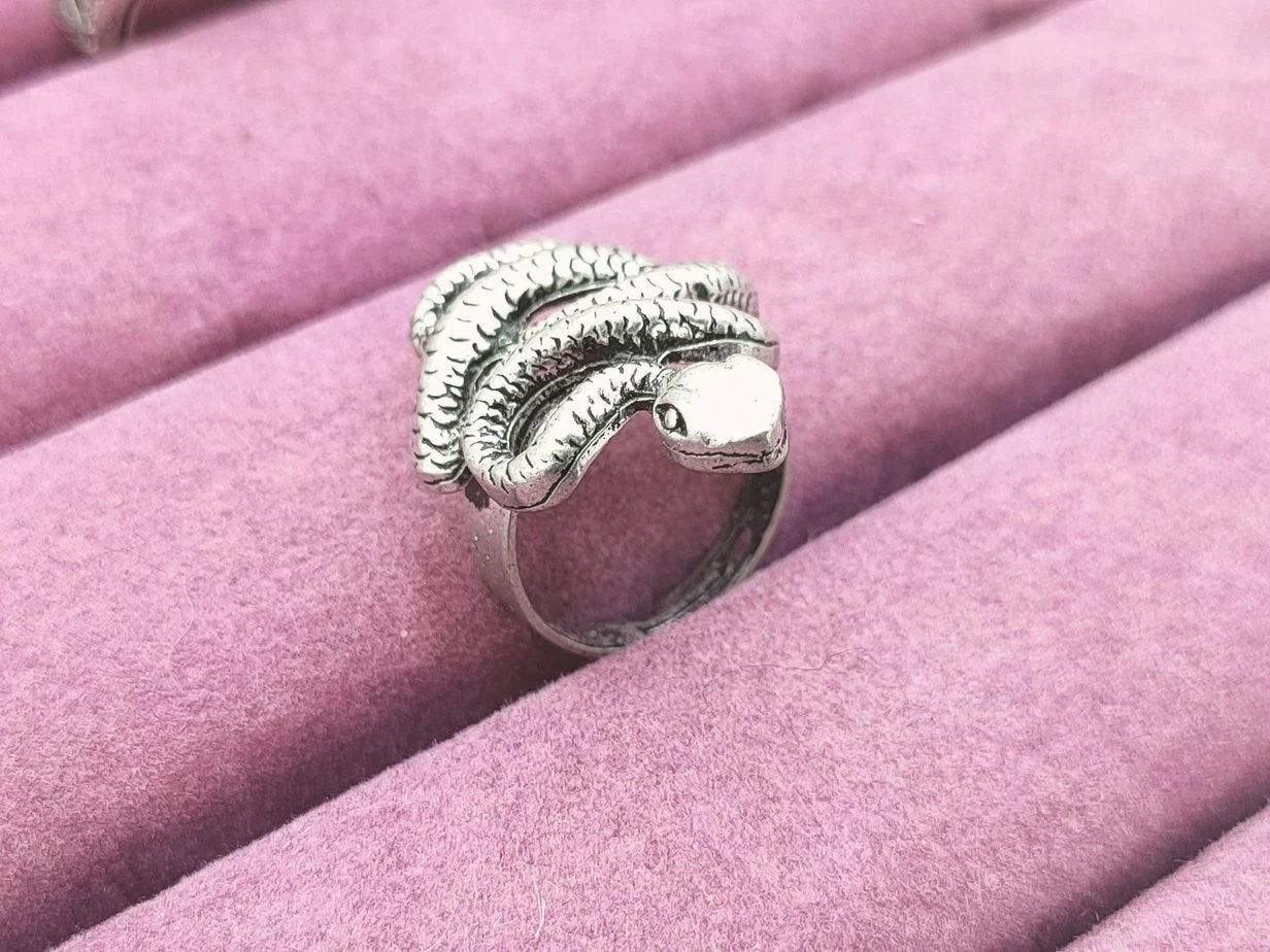 Anatolian Handmade Rings – Handmade Silver-Plated Turkish Ring