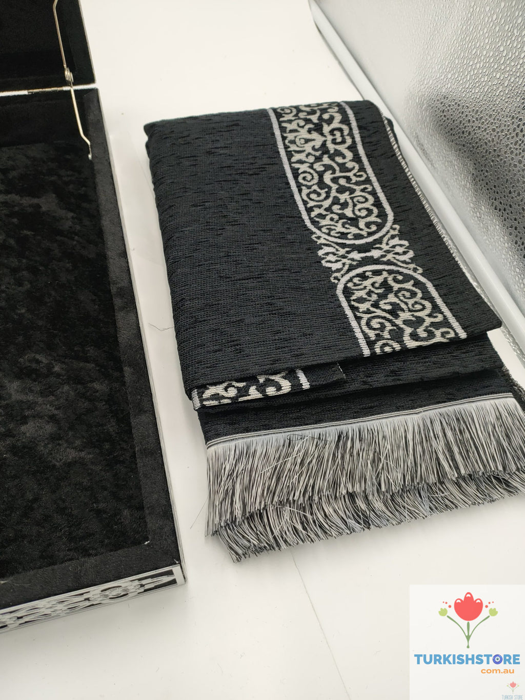 Kaaba Door Patterned Holy Quran Gift Set