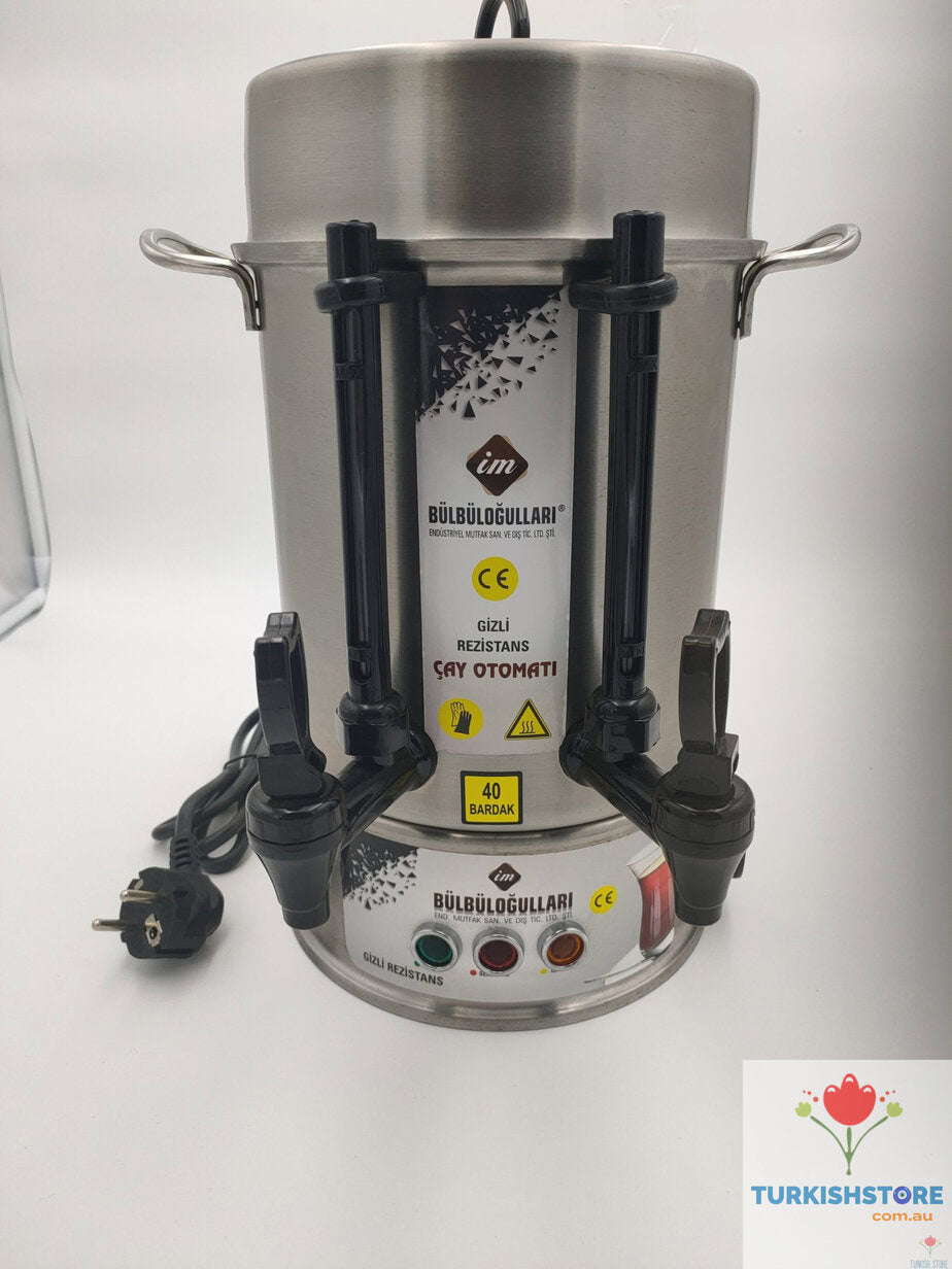 Electric Tea Maker  - 40 Cup- 50 Cup Stainless Steel Hot Water Urn