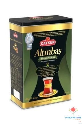 Altinbas Turkish Tea by Caykur: Caykur Altinbas Bergamot Tea (Tin) 400gr