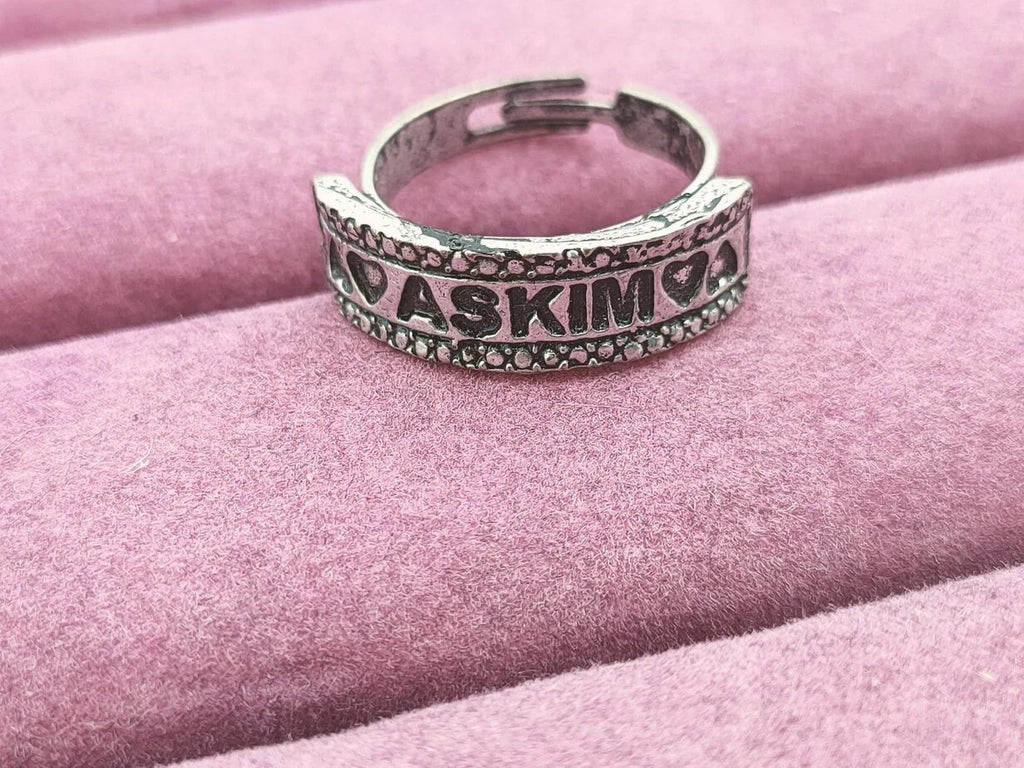 Anatolian Handmade Rings – Handmade Silver-Plated Turkish Ring