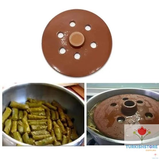 Heavy Pot Lid Cover, Dolma Kapağı Clay/Taşı