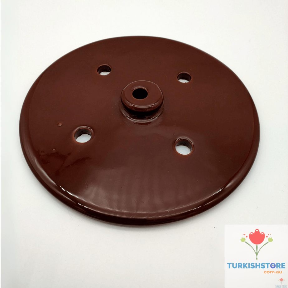 Clay Pot Lid Cover for Dolma, Grape Leaf Cooking, and Grill Press.