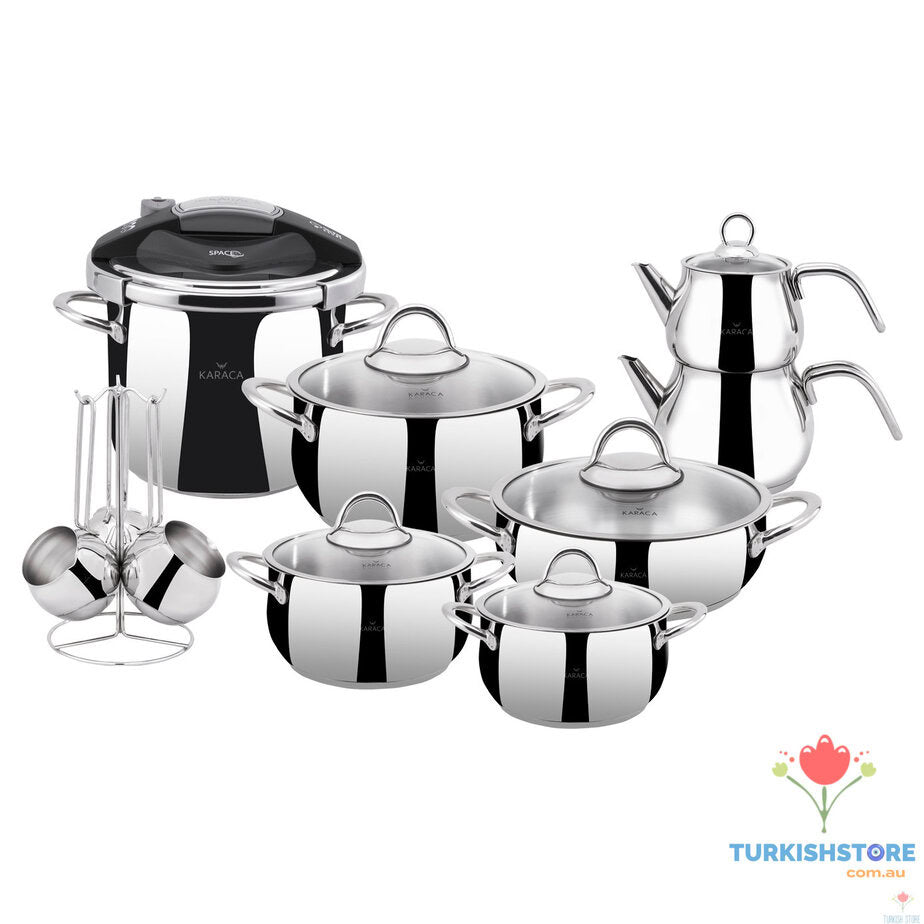 Karaca Stainless Steel Cookware Set
