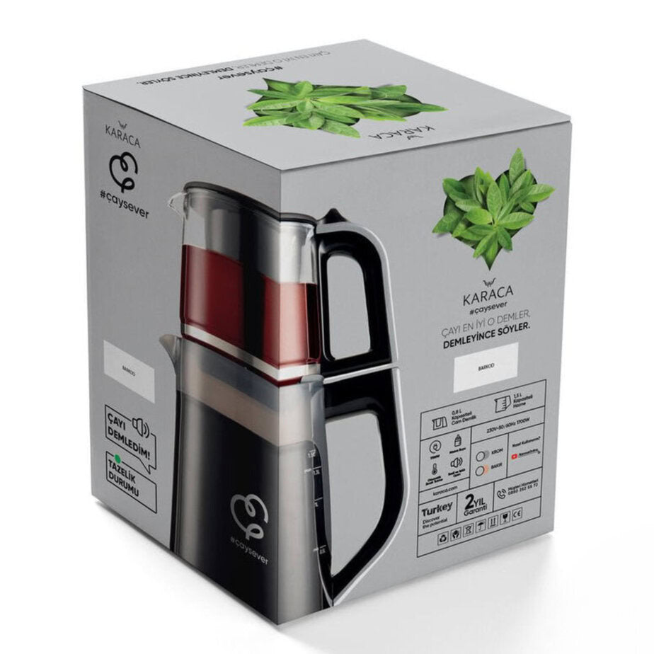 Karaca Talking Tea Maker - Perfectly Brewed Tea in 15 Minutes