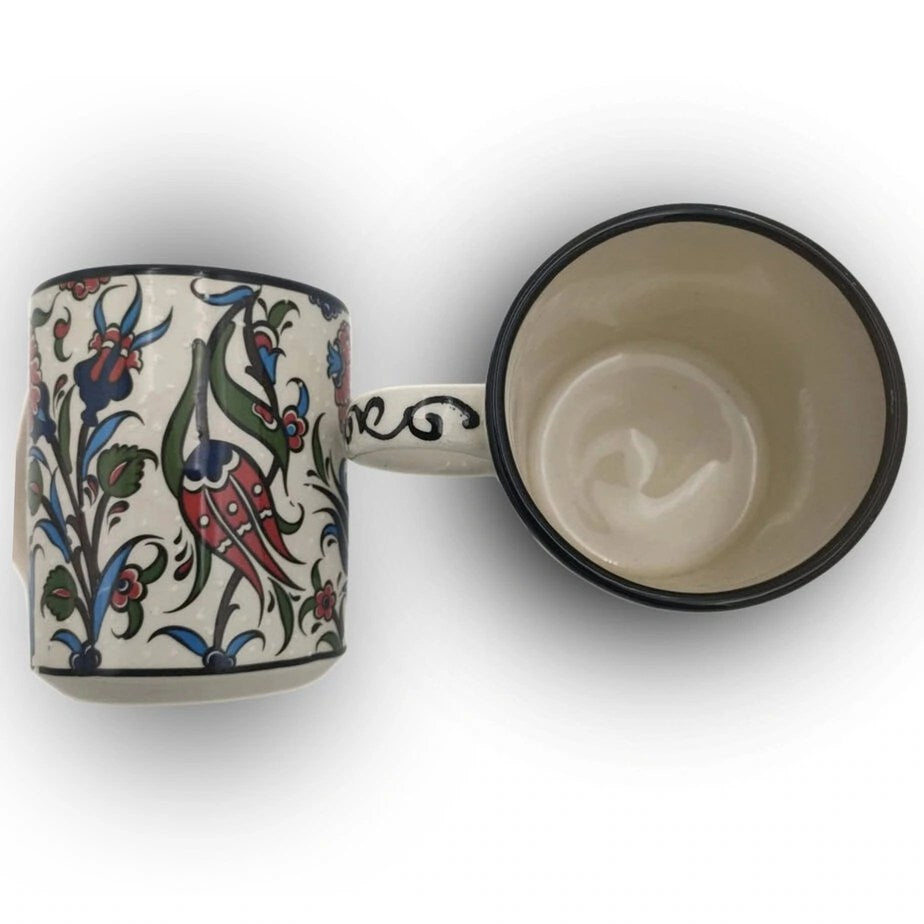 Turkish Coffee Mug Handcrafted Set of 2.
