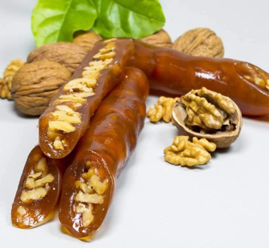 Cevizli Sucuk-Sweet Turkish Rolls from Grape Molasses and Walnuts - 3 packs