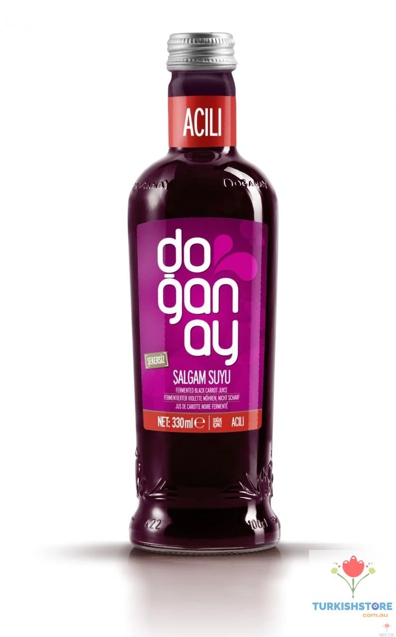 Doganay Salgam, Spicy, Turnip Juice glass, 6  bottle