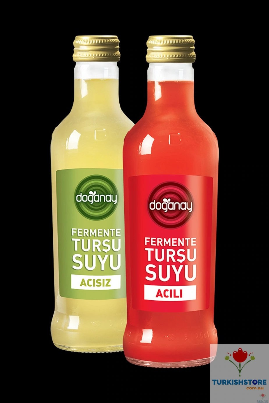 DOGANAY Hot Turkish Pickle Juice (Tursu Suyu) 250ml | Probiotic Drink