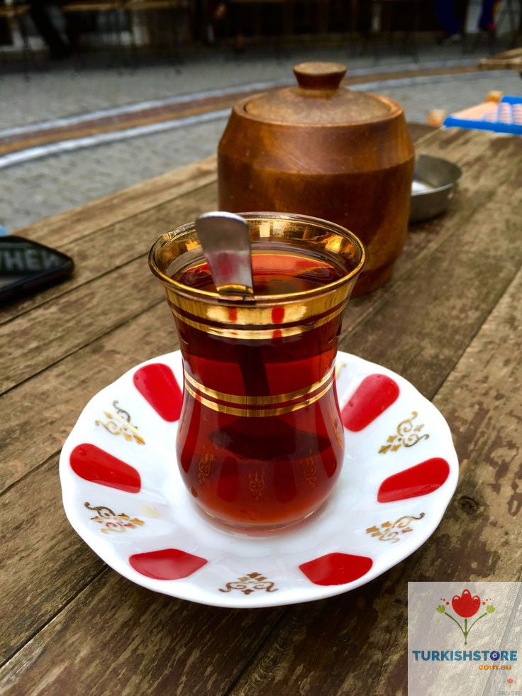 Paşabahçe Optikli Turkish Tea Glass Set – 6 Pieces