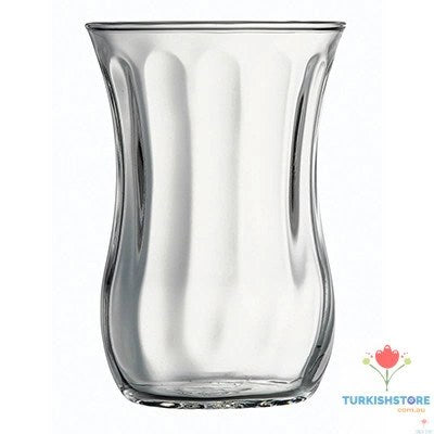 Paşabahçe Optikli Turkish Tea Glass Set – 6 Pieces